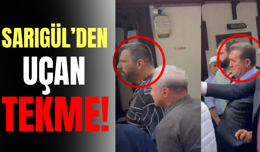 Sarıgül'den Uçan Tekme!