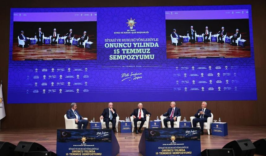 Yıldırım; 15 Temmuz'da Hedef Millet İradesiydi