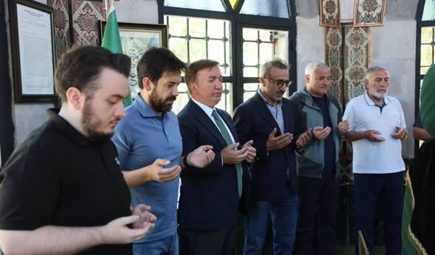 Ulukaya’dan Terzibaba Türbesine Ziyaret