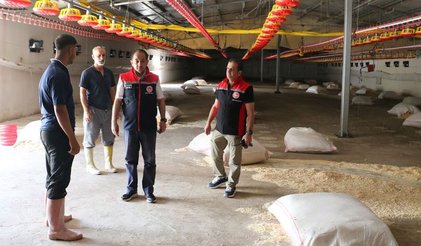 TKDK Hibesiyle Kurulan Broiler İşletmesi İncelendi