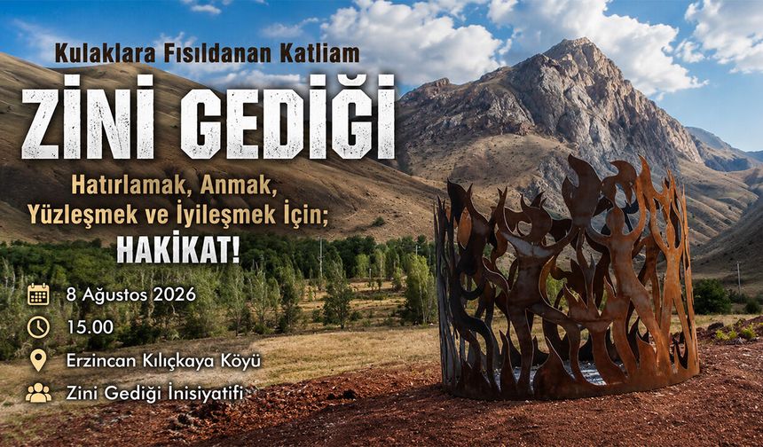 Zini Gediği İçin Anma ve Yüzleşme Çağrısı
