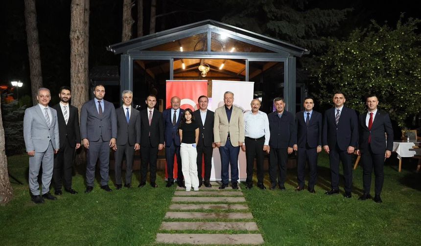 Erzincan'da EBYÜ Rektörü Prof. Dr. Levent İçin Veda Programı Düzenlendi