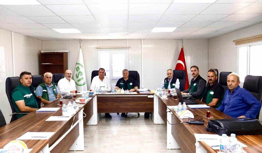 Turnaçayırı Barajı Sulaması Projesinde Son Durum Değerlendirildi