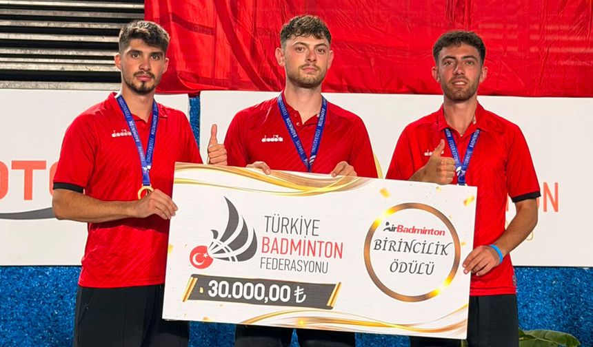 Air Badminton’da Türkiye Şampiyonluğu Erzincan’ın