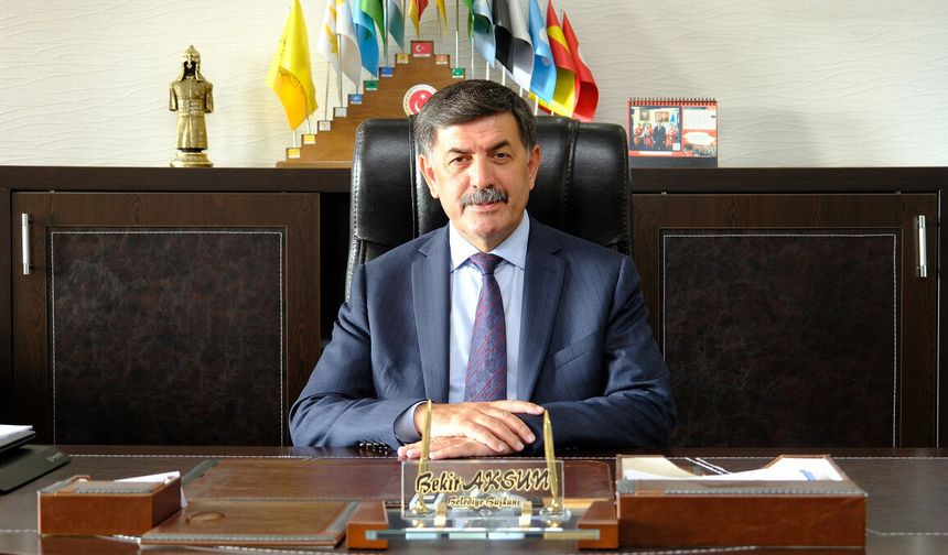 Başkan Bekir Aksun’dan Mevlit Kandili Mesajı