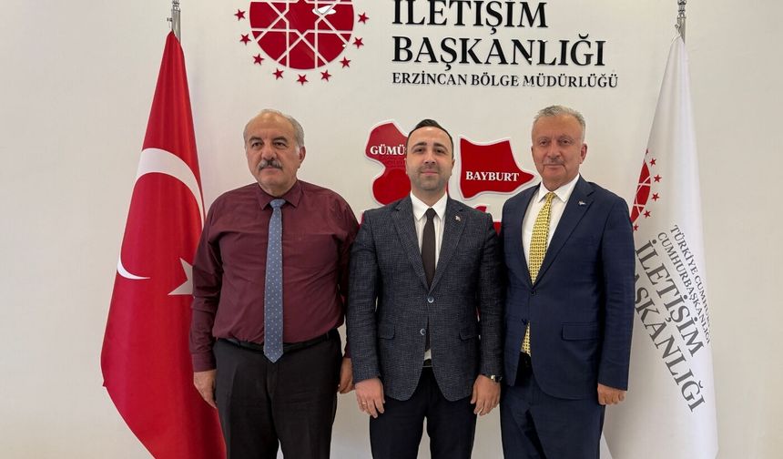 Munzur ve EBYÜ Üniversitesi Rektörlerinden İletişim Başkanlığı’na Ziyaret