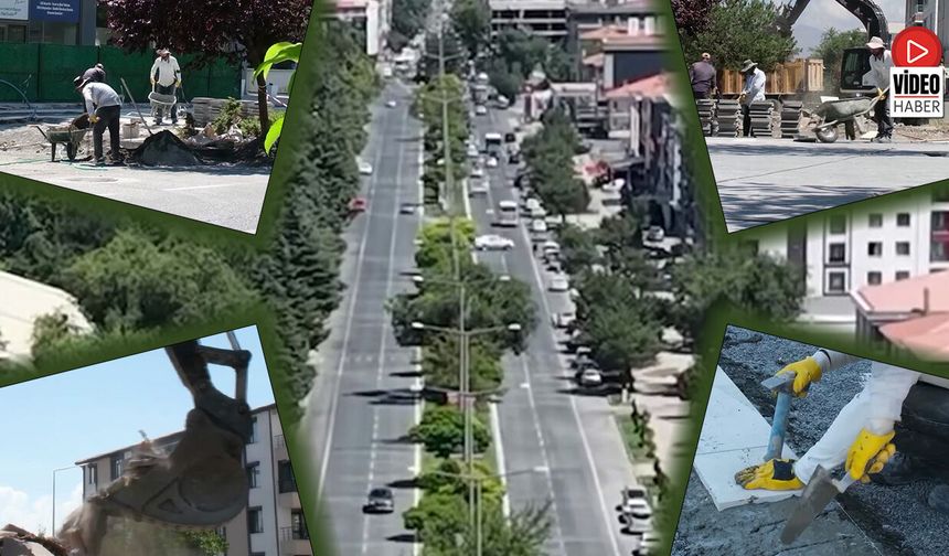 Cadde 24’te Modernleşme Çalışmaları Başladı