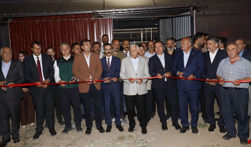 Çayırlı’da 10 Bin Metrekarelik Sera Projesi Hizmete Açıldı