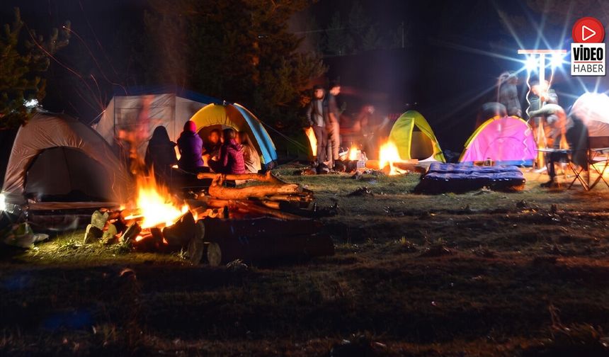 Erzincan’da Aile Kampının Adresi Dumanlı Tabiat Parkı Oldu