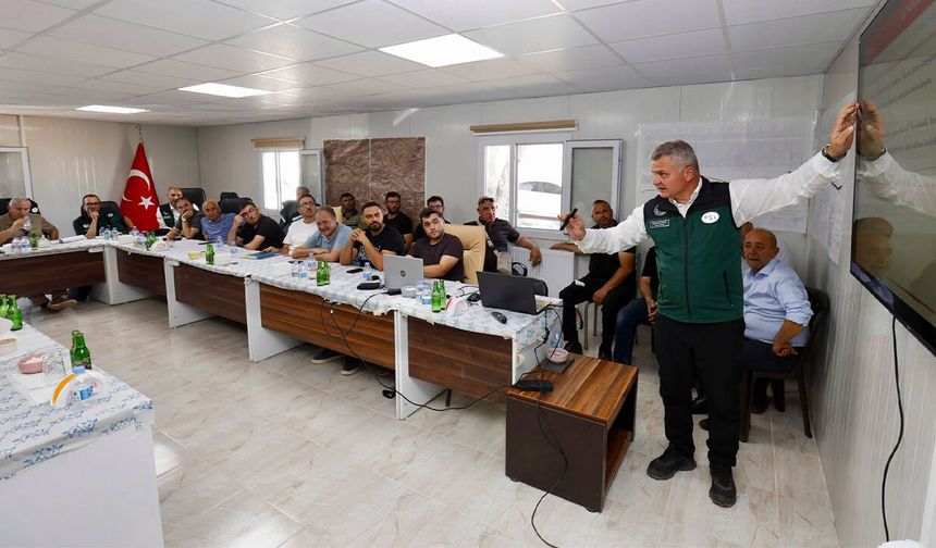 DSİ Yetkilileri Turnaçayırı Projesini Anlattı
