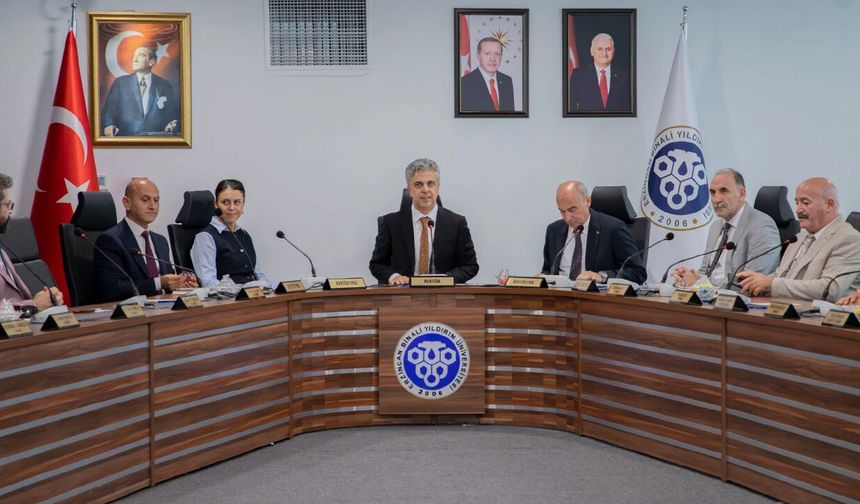 EBYÜ Senato ve Yönetim Kurulu Toplantısı Gerçekleştirildi