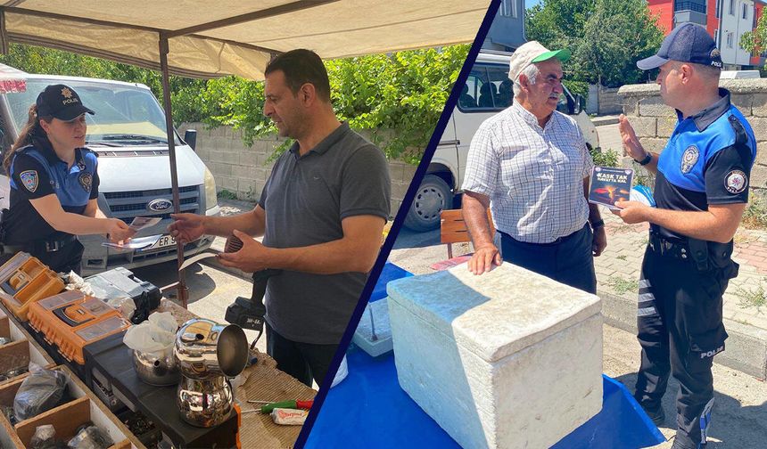 Erzincan Emniyeti'nden Kask ve Sahte Para Uyarısı