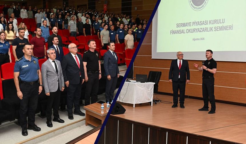 423 Emniyet Personeline Finansal Okuryazarlık Eğitimi