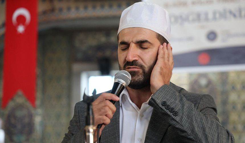 Erzincanlı Müezzin Bölge Birincisi Oldu