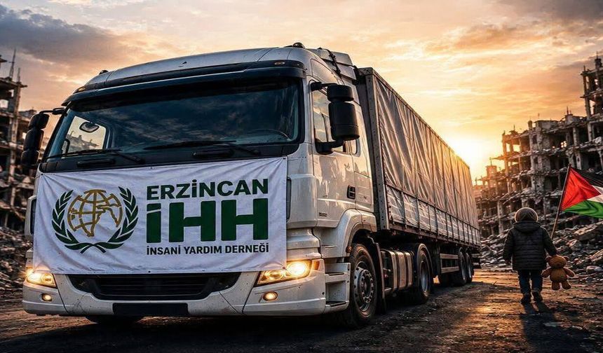 Bir Tır Dolusu Umut Erzincan'dan Yola Çıkıyor