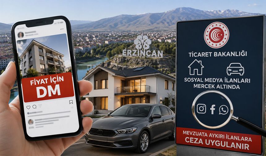 Erzincan’daki İlanlar da Mercek Altında