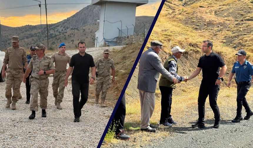 Kaymakam Taşkıran'dan Köy ve Jandarma Karakolu Ziyaretleri
