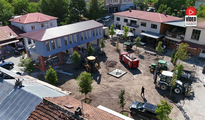 Meydan Projesi Kemah’ın Çehresini Değiştiriyor