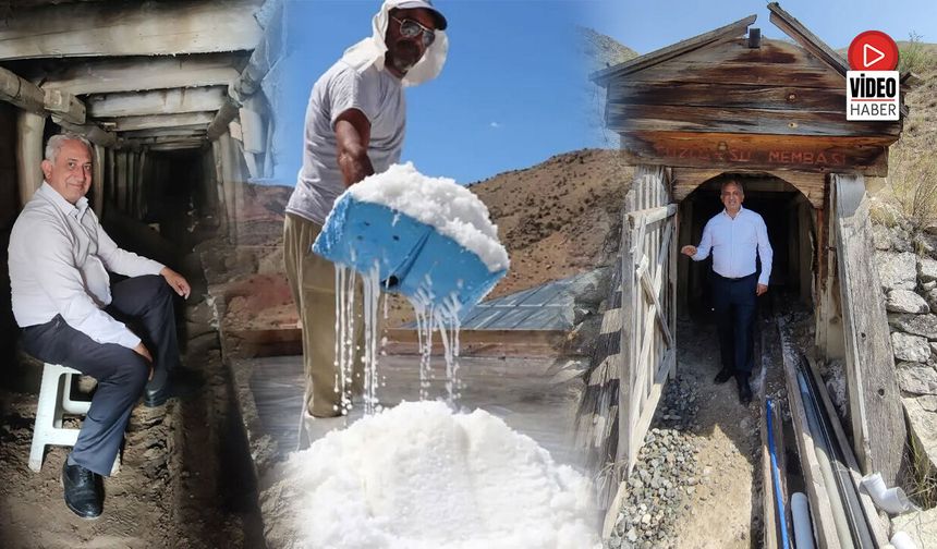 Kemah Tuzunun Kaynağı Ziyaretçilerini Hayran Bırakıyor
