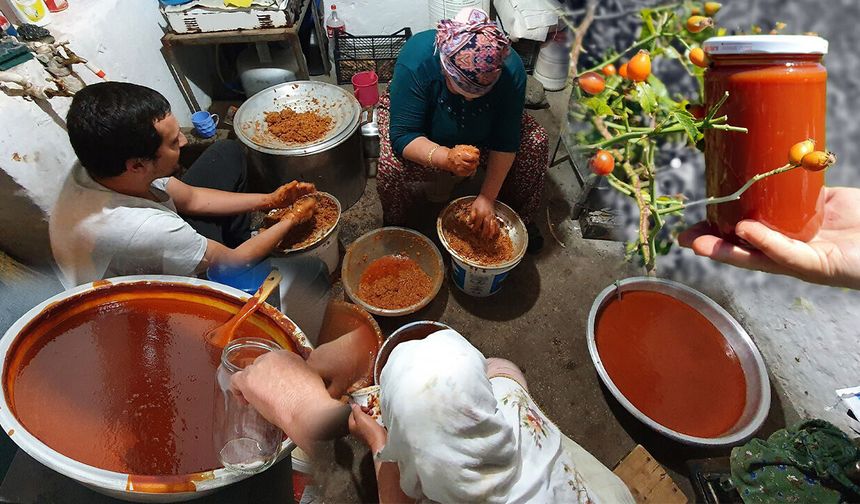 Kışlık Lezzetler Şimdiden Hazır Ediliyor