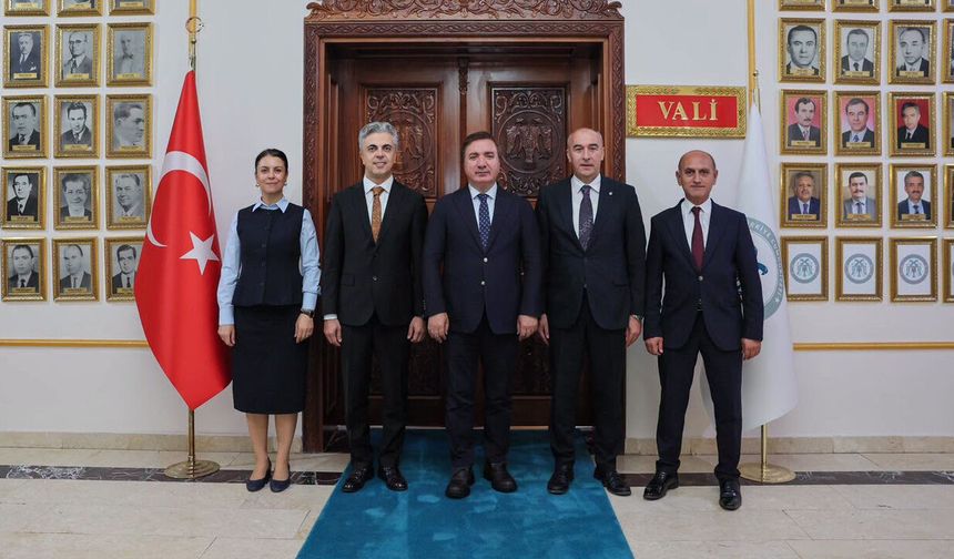 Rektör Kuyrukluyıldız’dan Vali Aydoğdu’ya Ziyaret