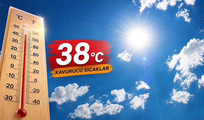 Kavurucu Sıcak Erzincan'ı Etkisi Altına Aldı