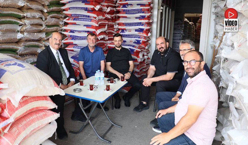 Süleyman Tan’dan Buğday Meydanı Esnafına Ziyaret