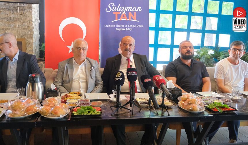 TSO Başkan Adayı Süleyman Tan Basın Mensuplarıyla Buluştu