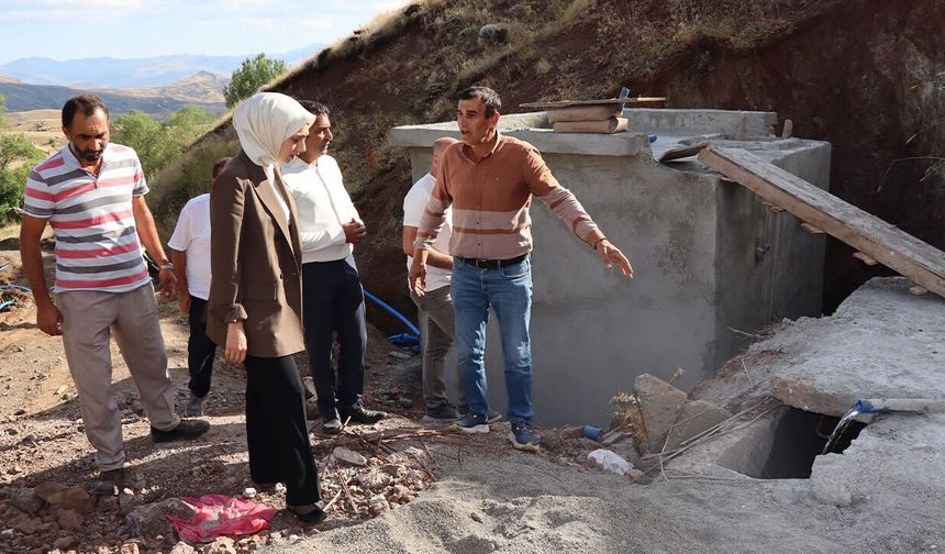 Tercan’da KÖYDES Çalışmaları Yerinde İncelendi
