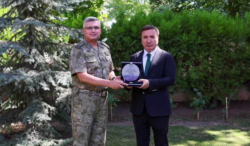 YAŞ Kararı Sonrası Tümgeneral Ataç'tan Veda Ziyareti