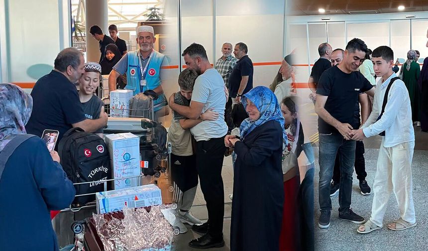Erzincanlı 11 Öğrencinin Umre Yolculuğu Tamamlandı