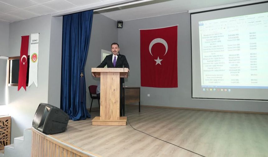 Üzümlü'de Deprem Tatbikatı Hazırlıkları Sürüyor