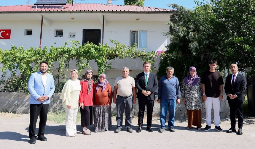 Vali Aydoğdu: 'Devletimiz Şehit Ailelerinin Her Zaman Yanında'