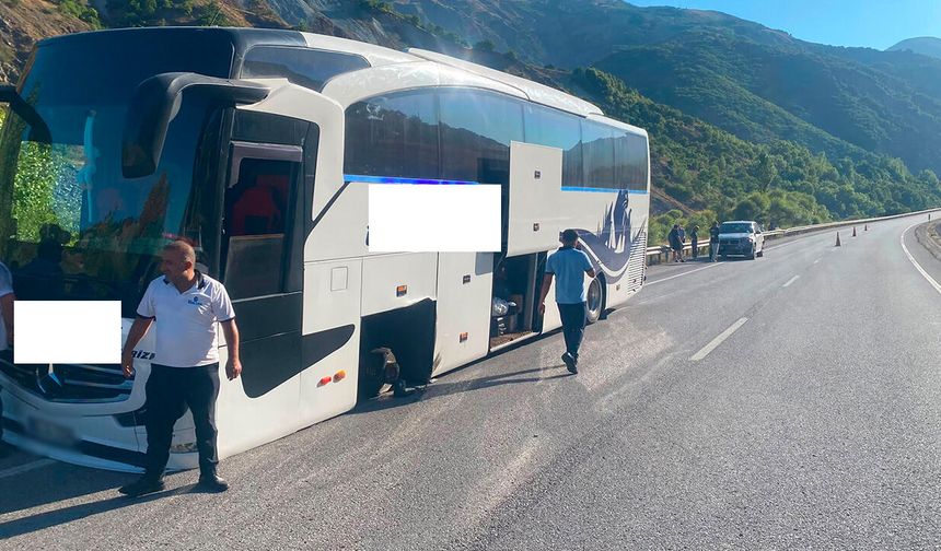 Erzincan-Sivas Karayolunda Korkutan Anlar