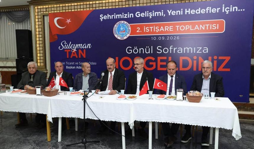 TSO Başkan Adayı Tan’dan İstişare Toplantıları