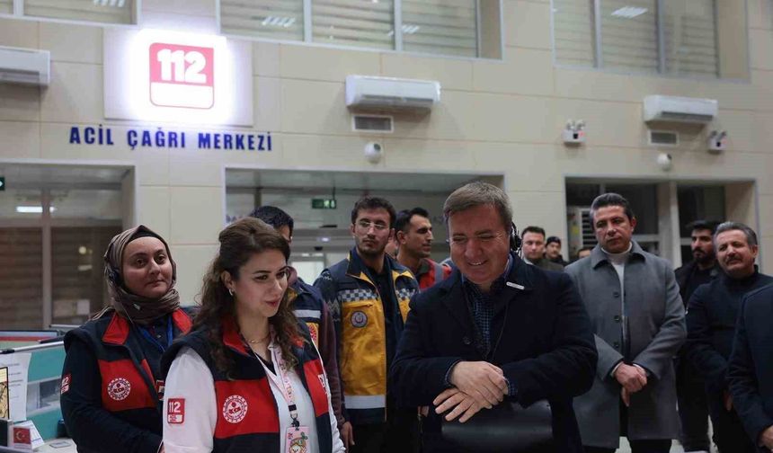 Erzincan'da 112'ye 9 Ayda 155 Bin 572 Çağrı
