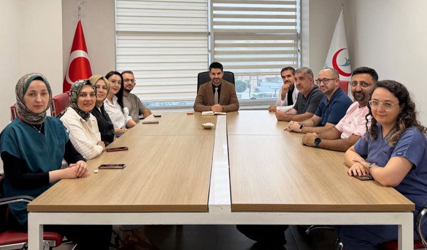 Başhekim Taş, Klinik Hekimleriyle Bir Araya Geldi