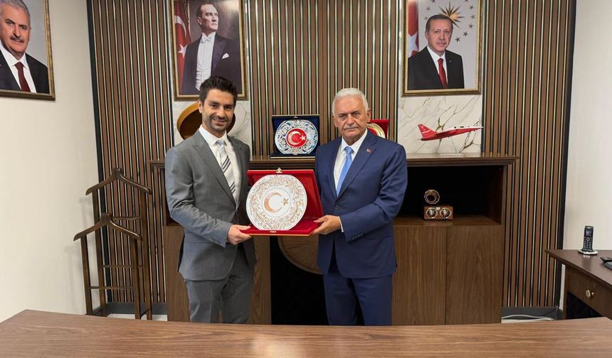 Yıldırım’dan Başhekim Taş’a Ziyaret