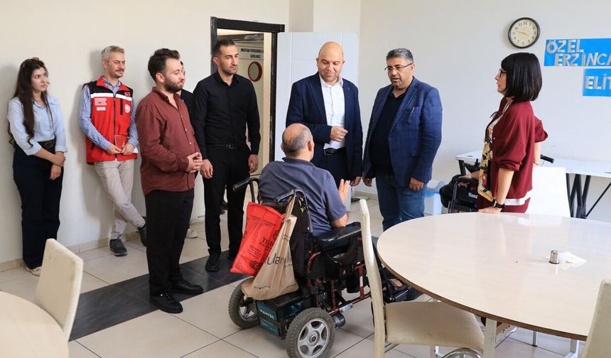 Ünalan, Özel Erzincan Elit Bakım Merkezi’ni İnceledi