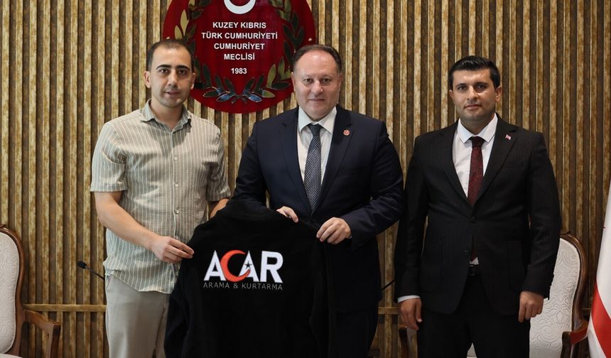KKTC Meclis Başkanı Ziya Öztürkler’e Ziyaret