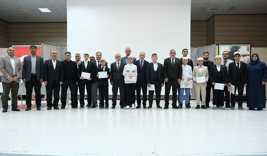 Erzincan’da Hafızlık Bölge Yarışması Heyecanı