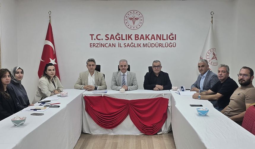 Erzincan Sağlık Müdürlüğünde Disiplin Toplantısı