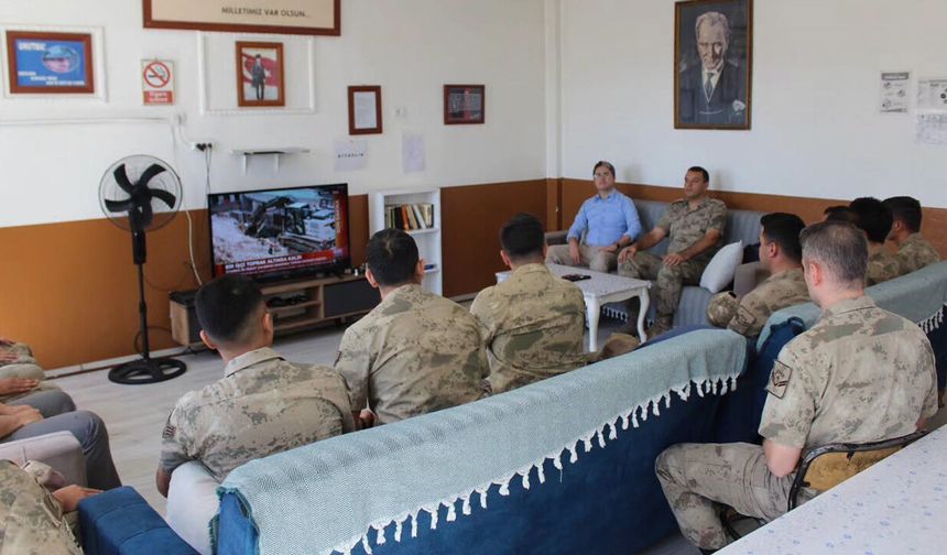 Kaymakam Arıkan’dan Jandarmaya Ziyaret