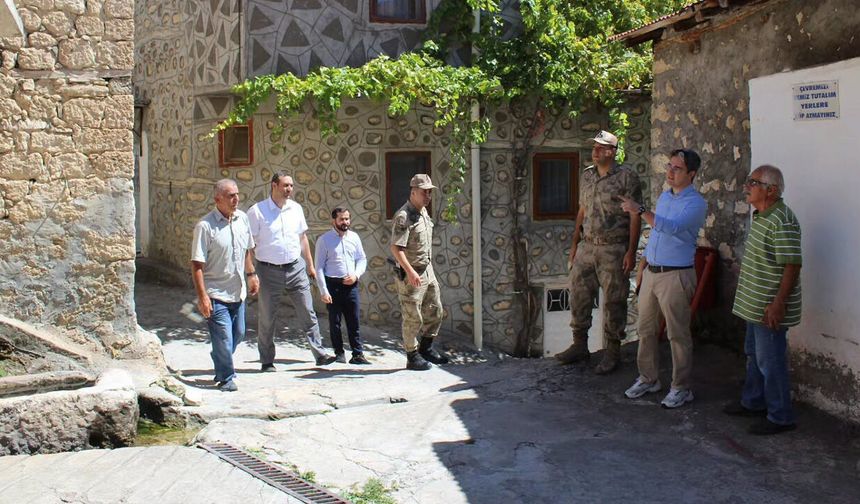 Köyün İhtiyaçları Yerinde İncelendi
