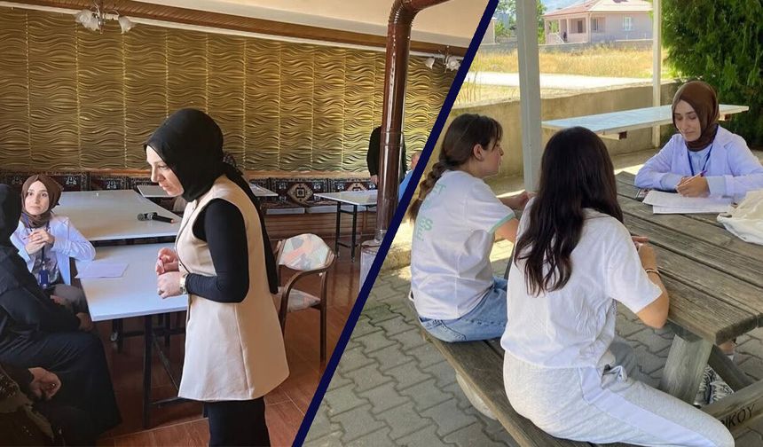 Erzincan'da Vatandaşlara Sağlıklı Yaşam Bilgilendirmesi