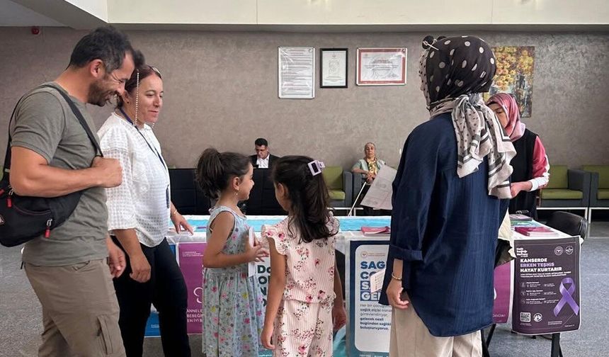 Erzincan'da 'Sağlıklı Anne, Sağlıklı Nesil' Farkındalığı