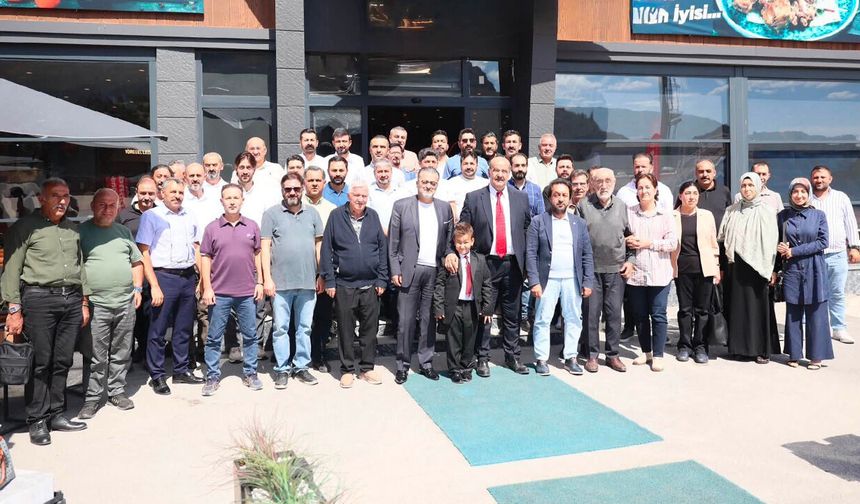 Başkan Adayı Tan, İl SMMMO Mensuplarıyla Buluştu