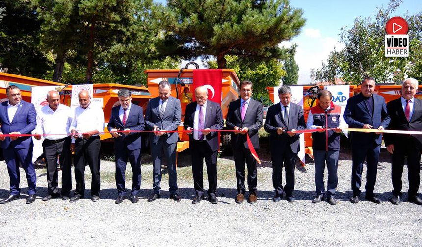Erzincan’da Ortak Tarımsal Makina Parkı Kuruluyor
