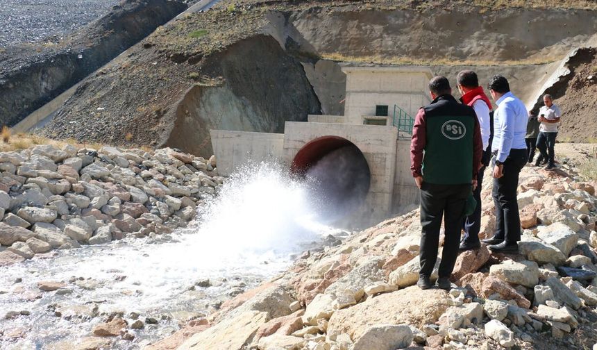 Turnaçayırı Barajı’nda Çalışmalar Sürüyor