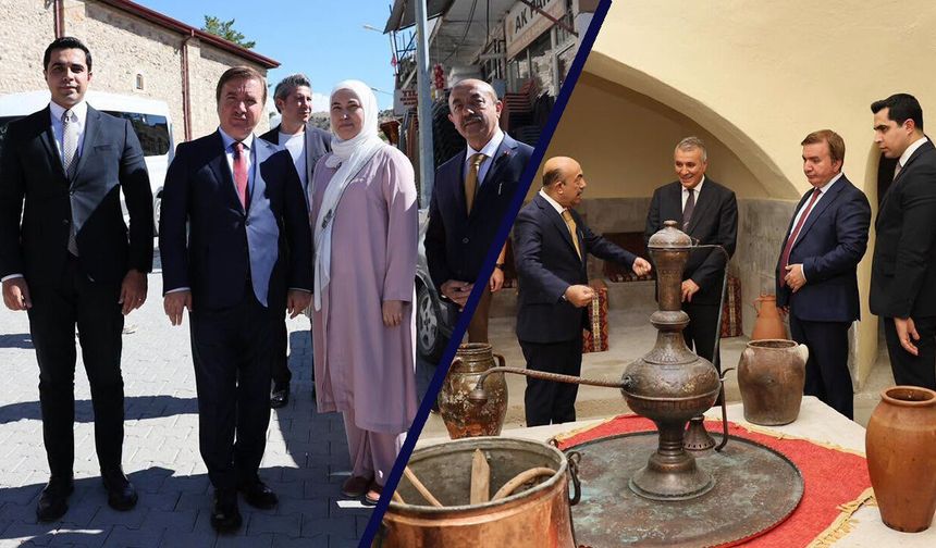 Vali Aydoğdu, Kemah'ta Esnaf ve Vatandaşlarla Bir Araya Geldi